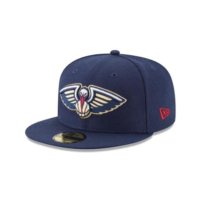 New Orleans Pelicans Gorra | New Era NBA Team Color 59fifty Fitted Cap Mexico - Azules